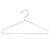 Embassy Stainless Steel Rust-Proof Shirt Hangers, Pack of 6 - 38x19 cms - KITCHEN MART