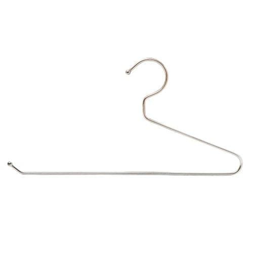 Embassy Stainless Steel Trouser/Saree Hangers, 36x19 cms, Pack of 12 - KITCHEN MART