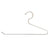 Embassy Stainless Steel Trouser/Saree Hangers, 36x19 cms, Pack of 12 - KITCHEN MART