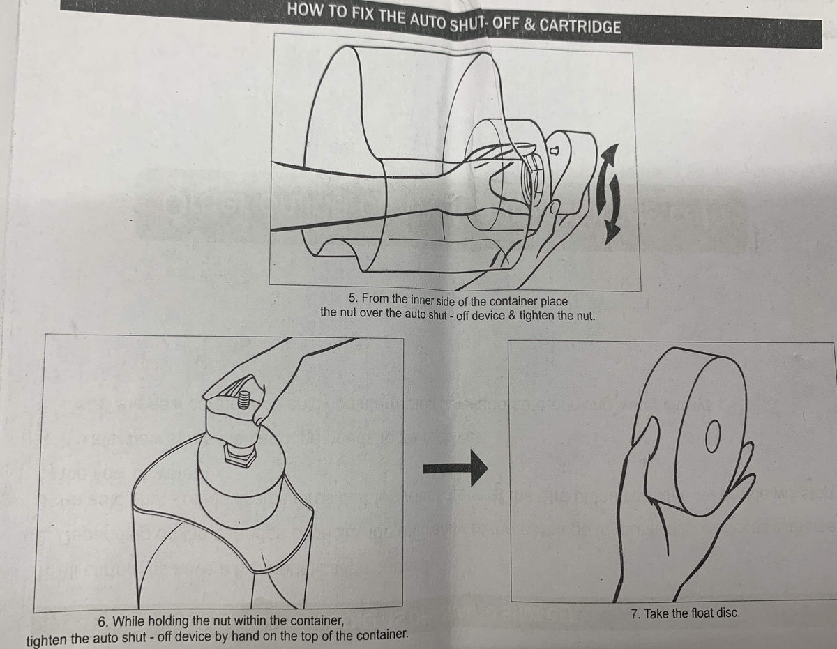 Eureka Forbes Aquasure 4000 litres Cartridge (Common for Xtra Tuff/Maxima/Shakti/Aayush) - KITCHEN MART