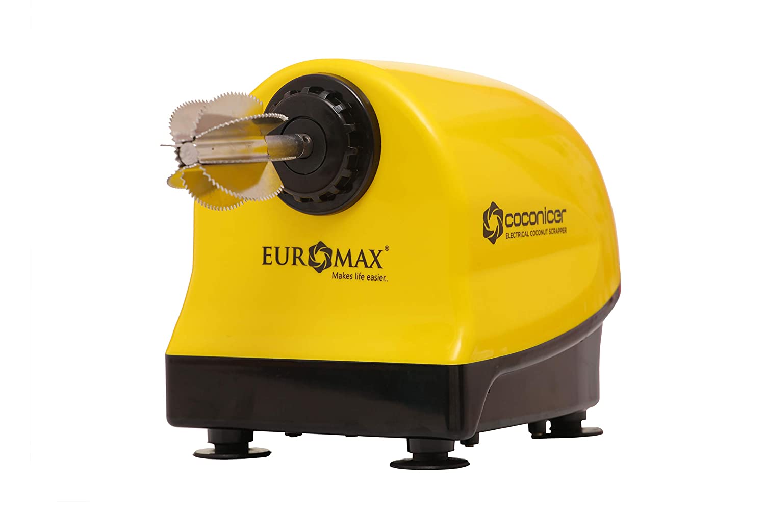 Euromax Electric Coconut Scrapper Coconicer Domestic 100 watts - KITCHEN MART