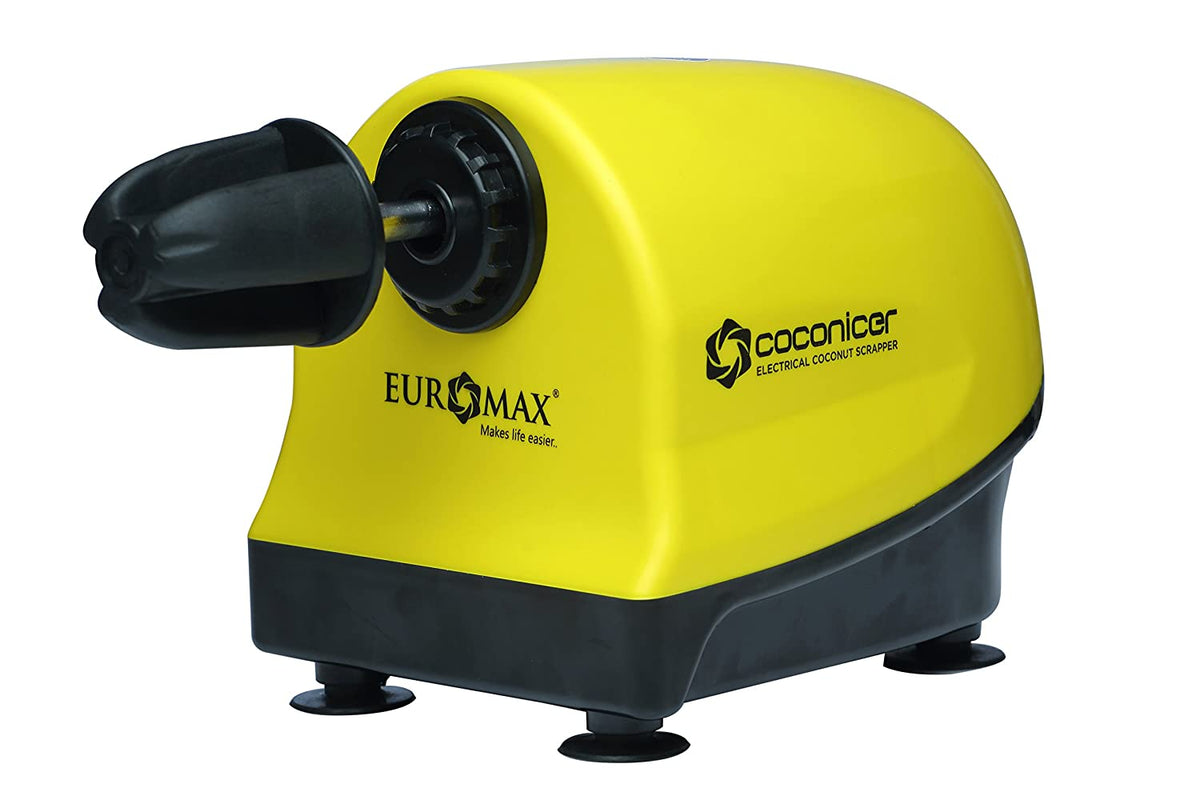 Euromax Electric Coconut Scrapper Coconicer Domestic 100 watts - KITCHEN MART