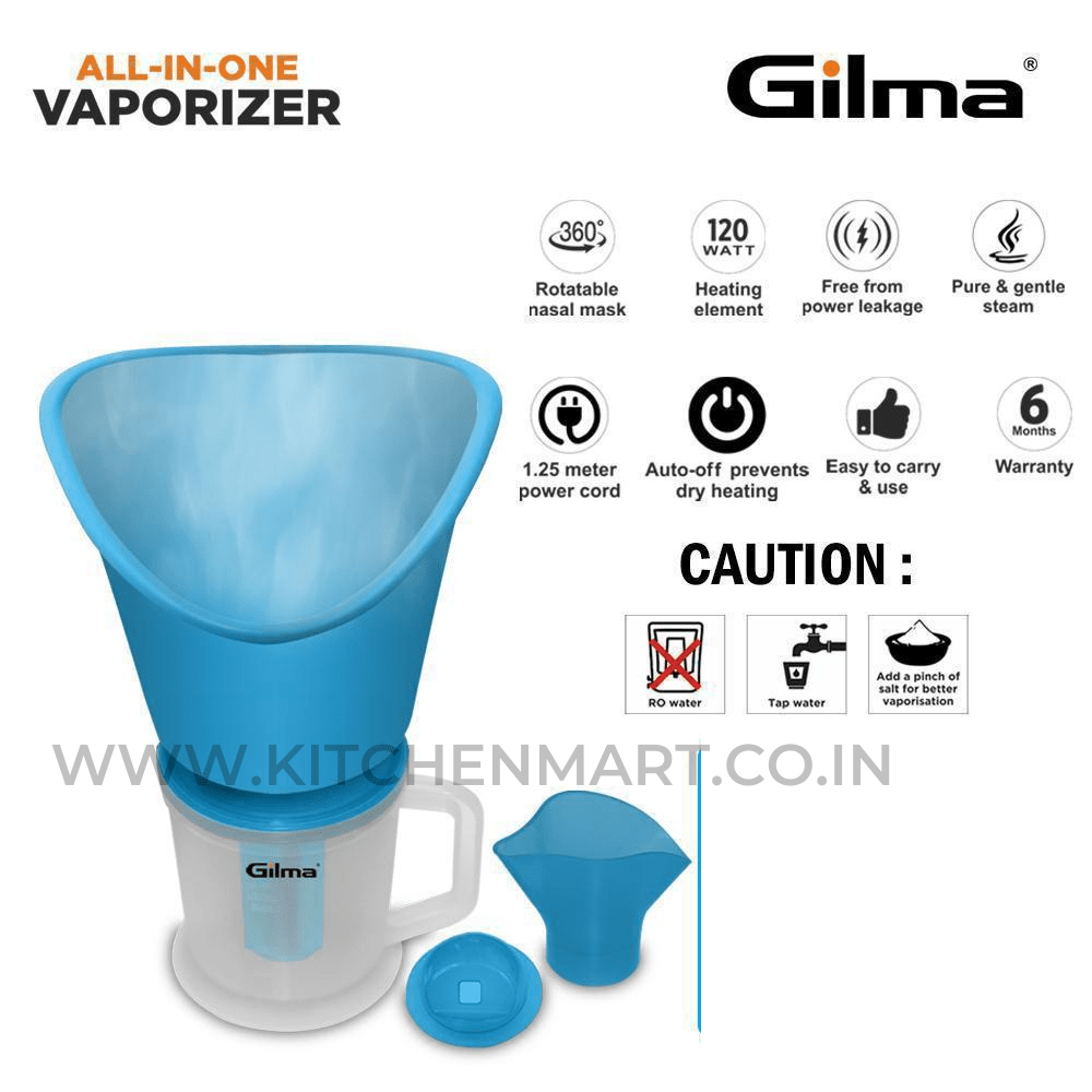 Gilma 3 in 1 Vapourizer steamer for cough and cold 8904216516237