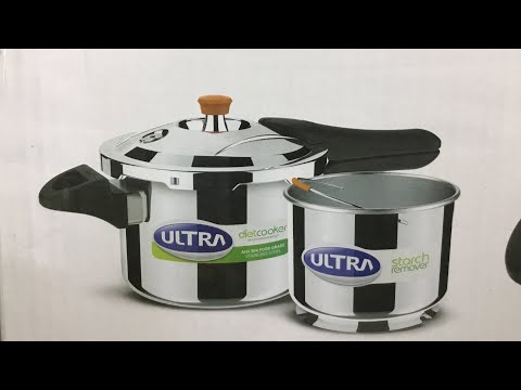 ULTRA Duracook Diet Pressure Cooker with Starch Remover KITCHEN MART