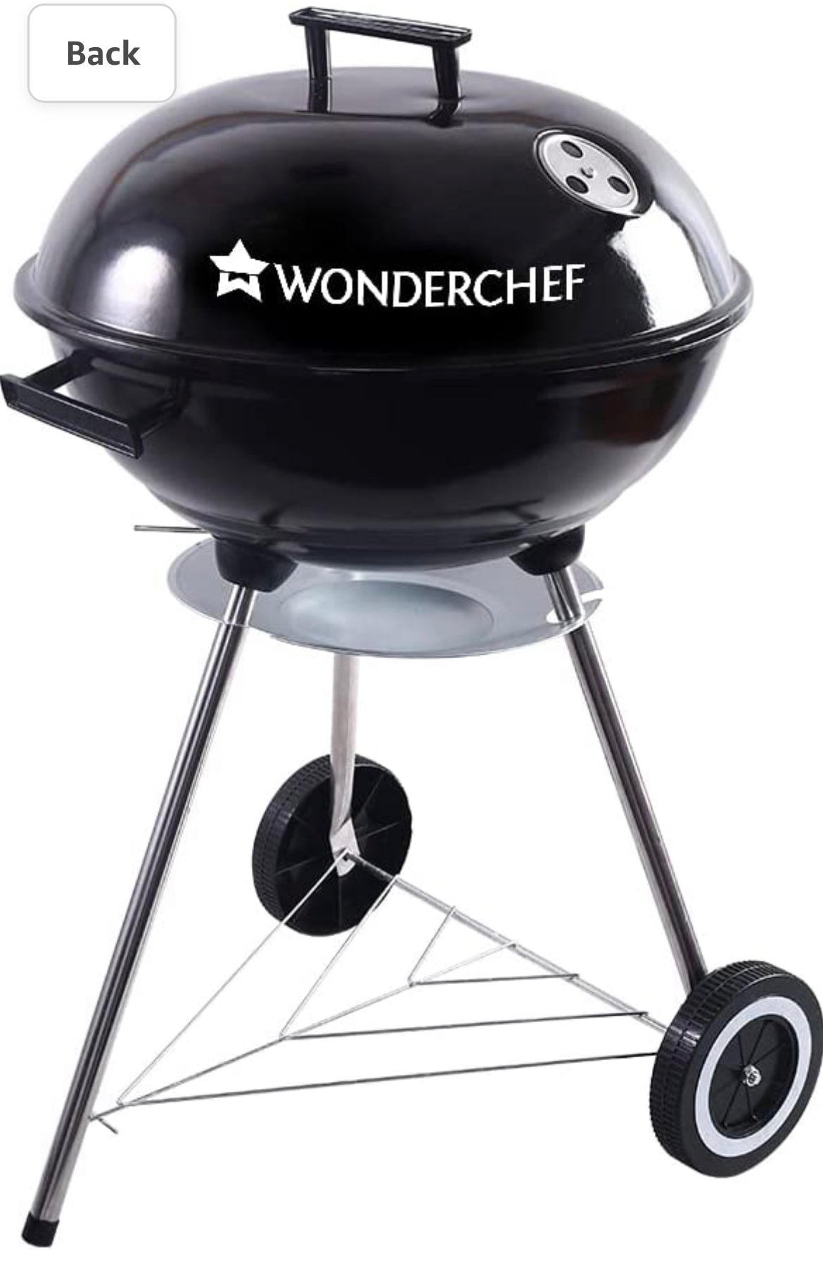 Wonderchef Charcoal BBQ, 1 year warranty