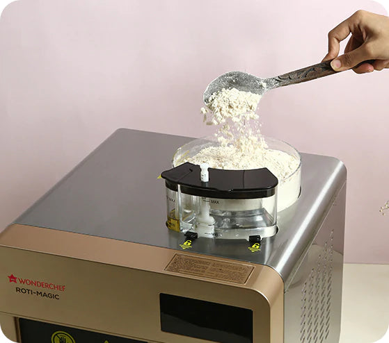 WonderChef Roti Magic Fully automatic Roti Maker (Attamatic)