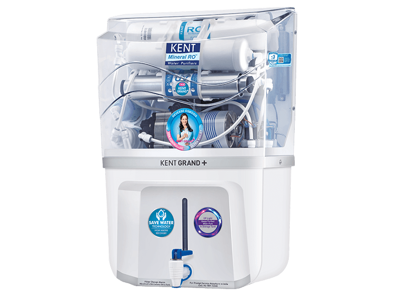 Kent Grand Plus Water Purifier Ro+UV+UF+TDS Contoller+ UV in Tank (New 2019 Launch) - KITCHEN MART