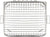 Kitchen Mart Dish Draining Basket / Kuda, Rectangle, Size - 1, 61x47x20 cms (LxBxH), (Pack of 1, Stainless Steel) Heavy - KITCHEN MART