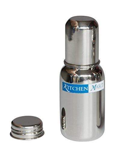 Kitchen Mart Stainless Steel Baby Feeding Feeding Bottle 225ml