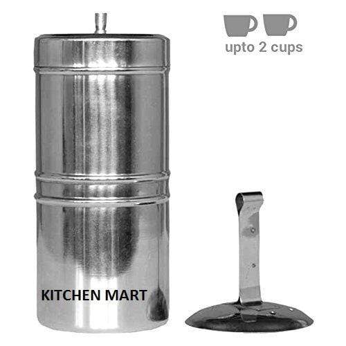 Kitchen Mart Stainless Steel Coffee Filter Size:6 (200ml) (2 cups) - KITCHEN MART