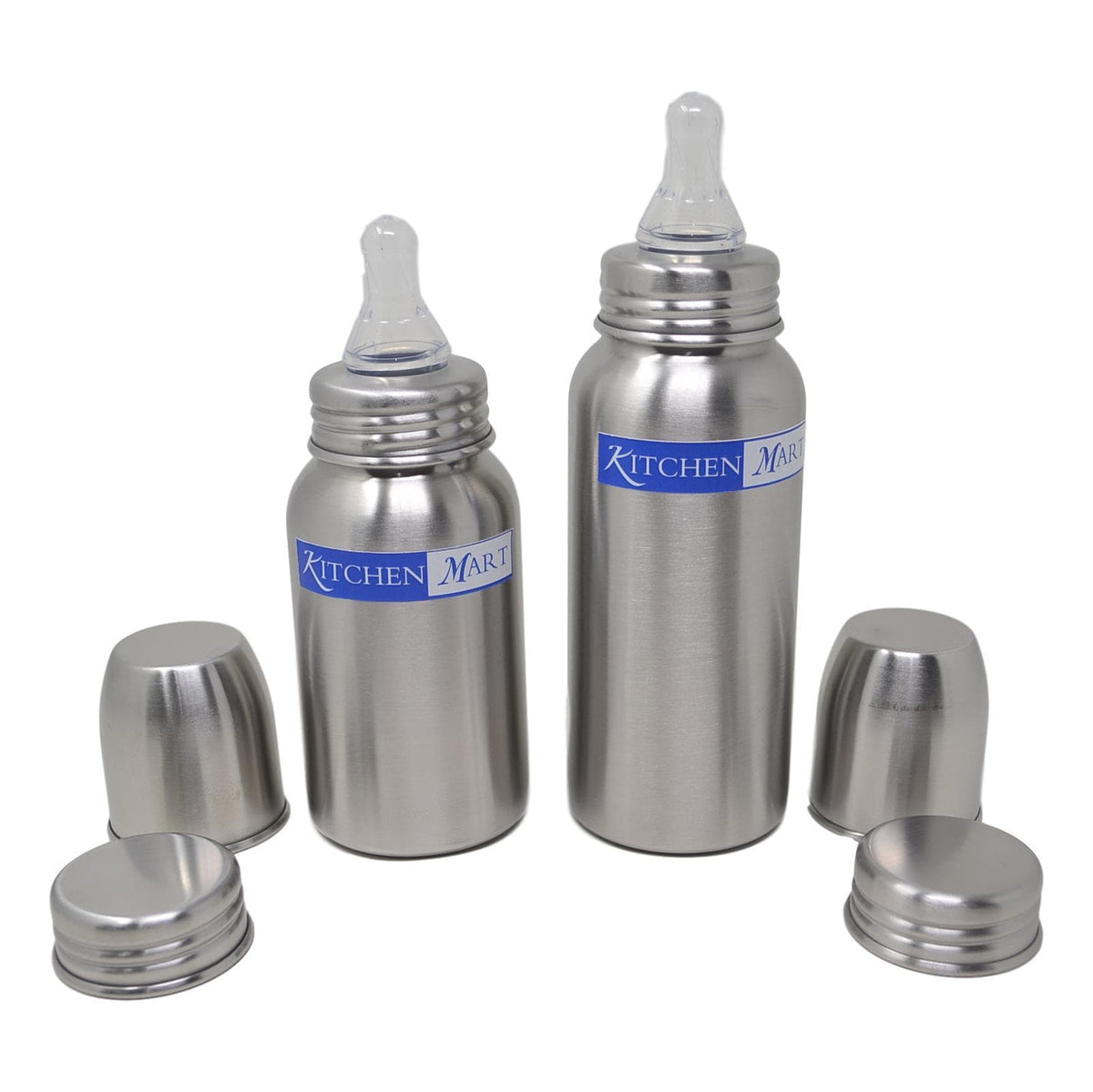 Kitchen Mart Stainless Steel Feeding Bottle Matt Finish - KITCHEN MART