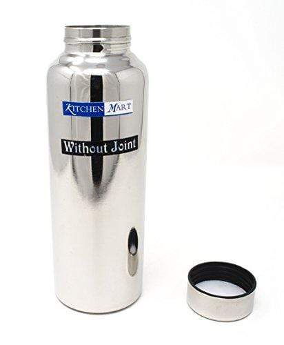 Kitchen Mart Stainless Steel Fridge Bottle,900 ML (Jointless) - KITCHEN MART