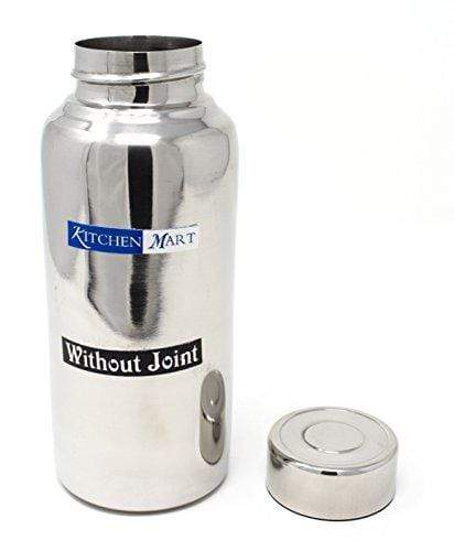 Kitchen Mart Stainless Steel Fridge Bottle,900 ML (Jointless) - KITCHEN MART
