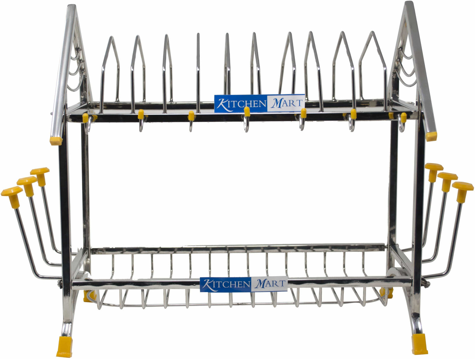 Kitchen Mart Stainless Steel Happy Home Kitchen Rack - KITCHEN MART