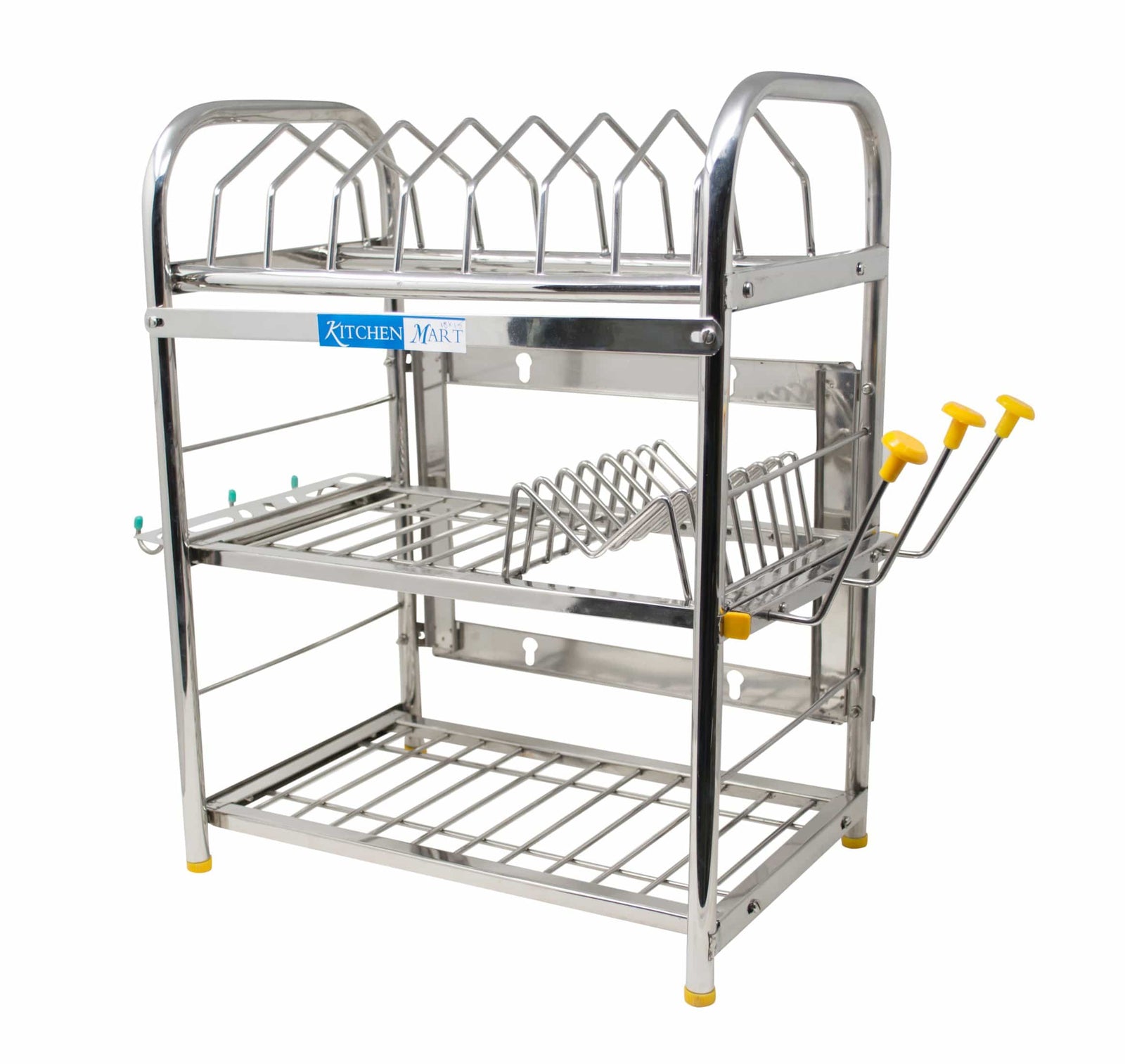 Kitchen Mart Stainless Steel Kitchen Rack (18 x 15 inch) - KITCHEN MART