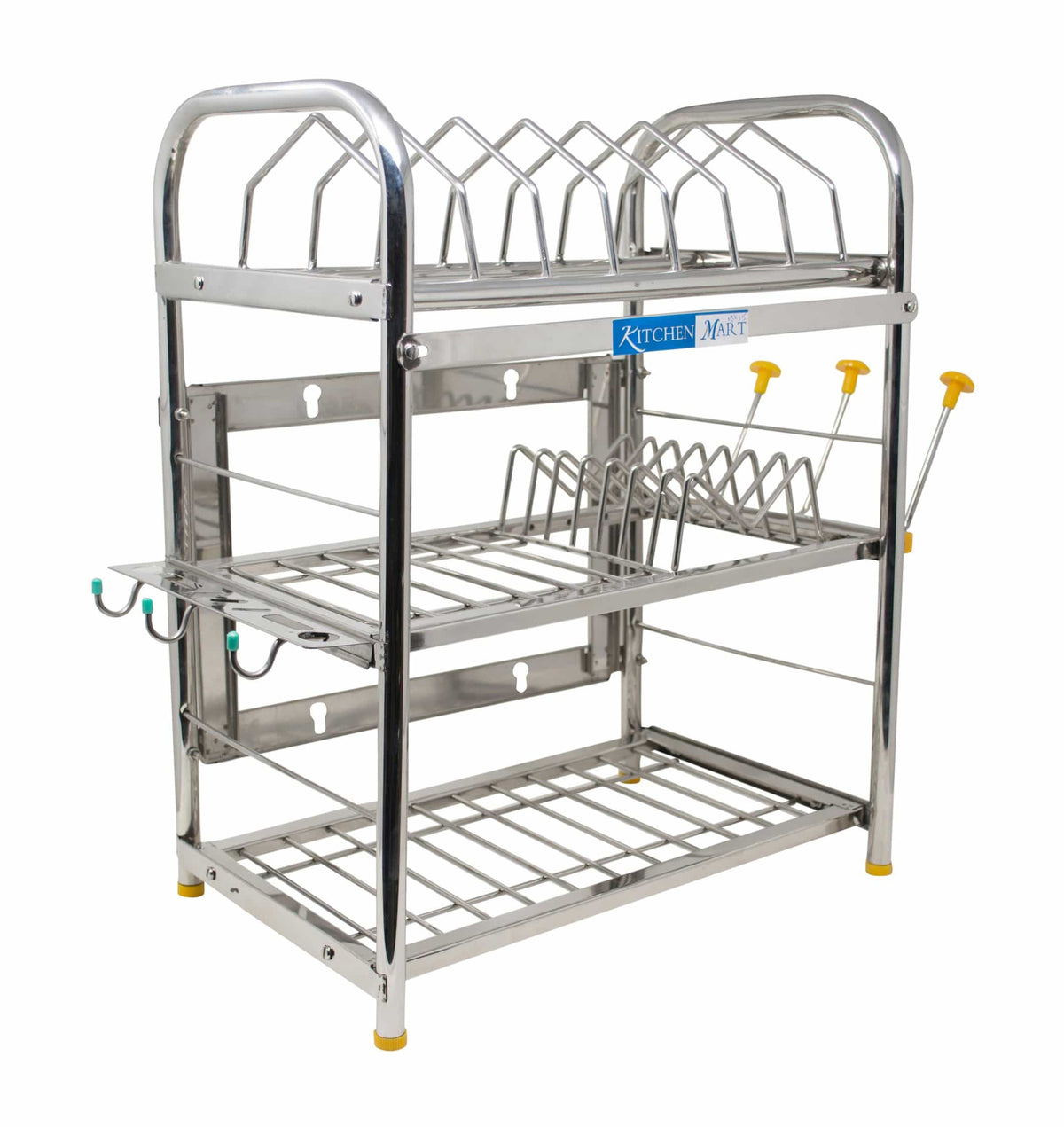 Kitchen Mart Stainless Steel Kitchen Rack (18 x 15 inch) - KITCHEN MART