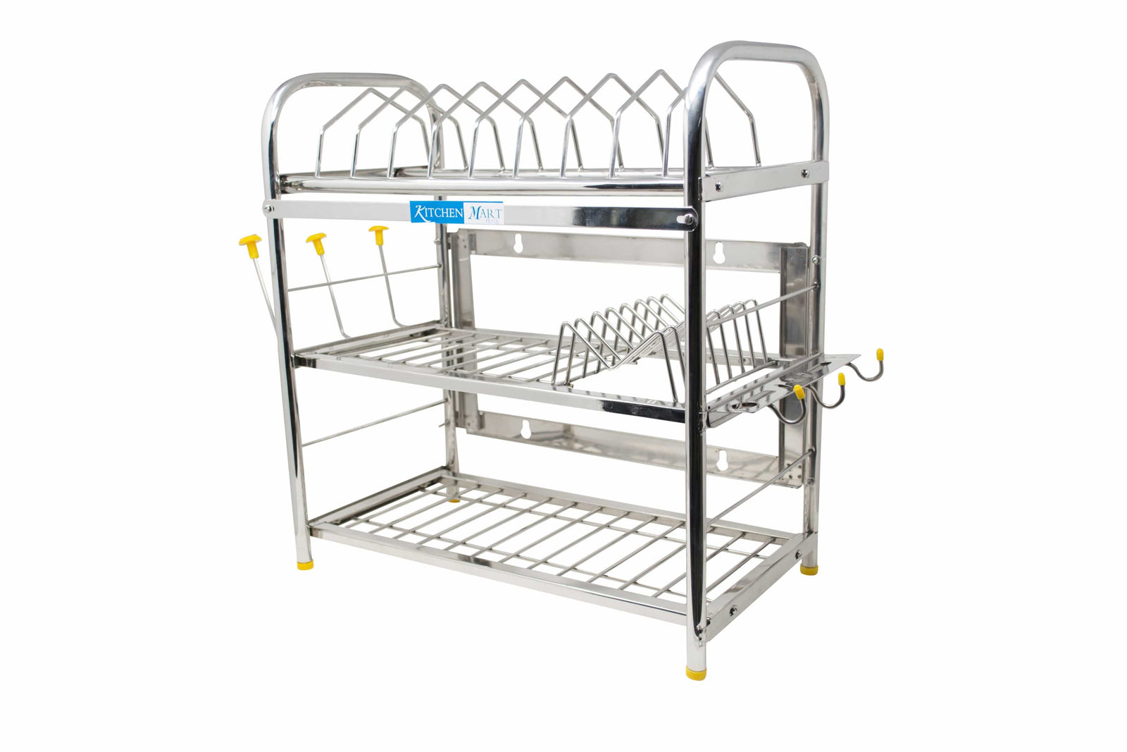 Kitchen Mart Stainless Steel Kitchen Rack (18 x 18 inch) - KITCHEN MART