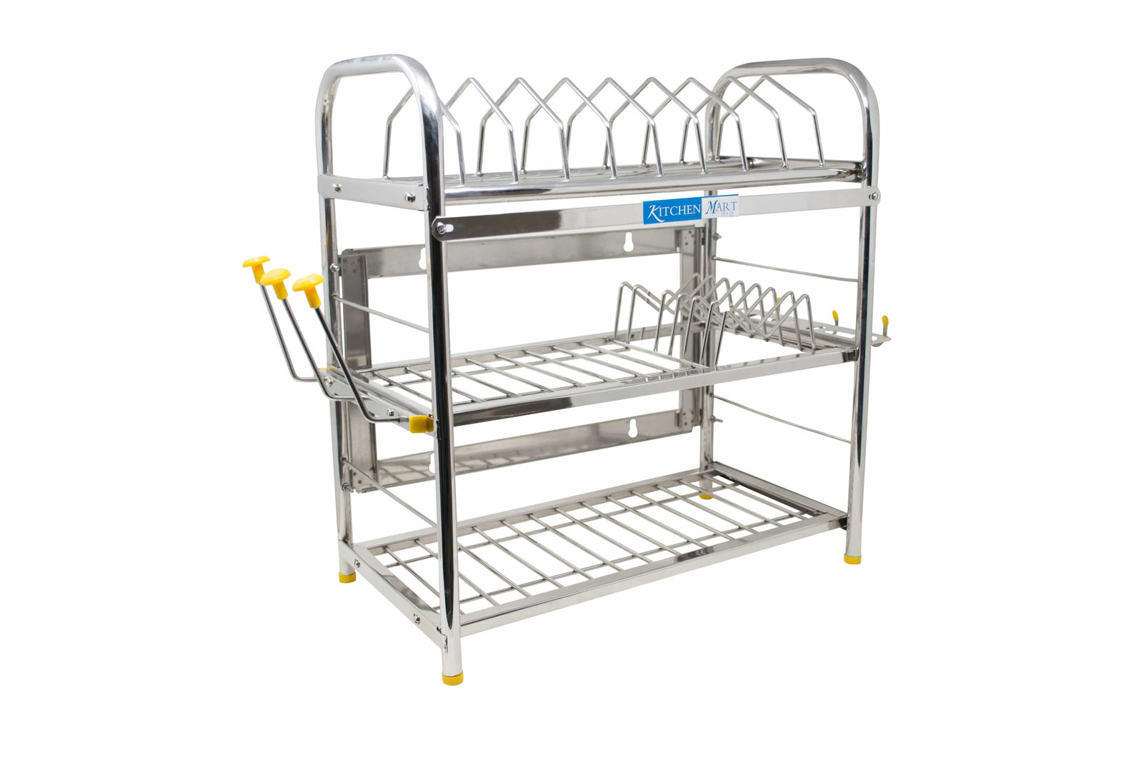 Kitchen Mart Stainless Steel Kitchen Rack (18 x 18 inch) - KITCHEN MART