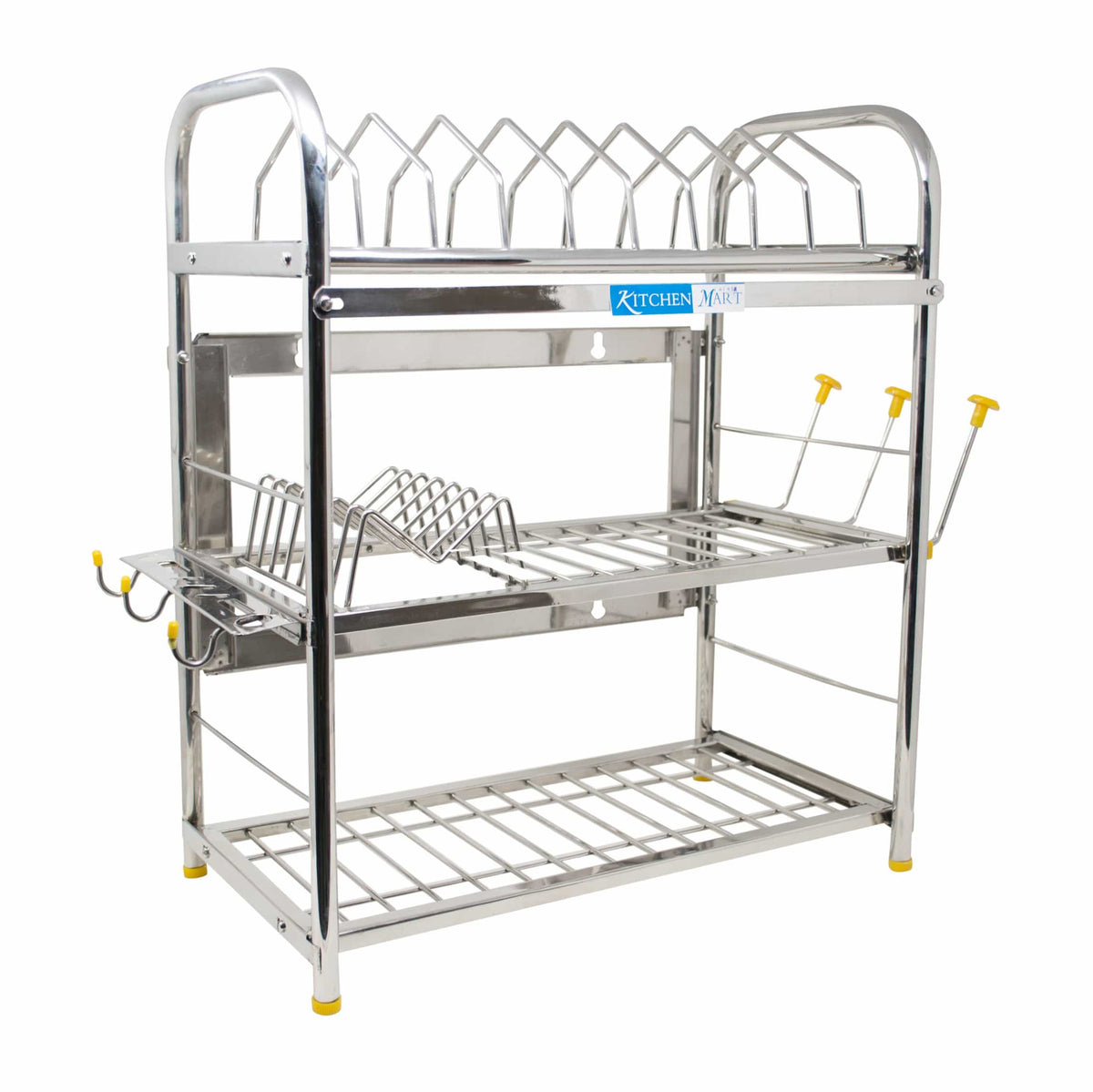Kitchen Mart Stainless Steel Kitchen Rack (21 x 18 inch) - KITCHEN MART
