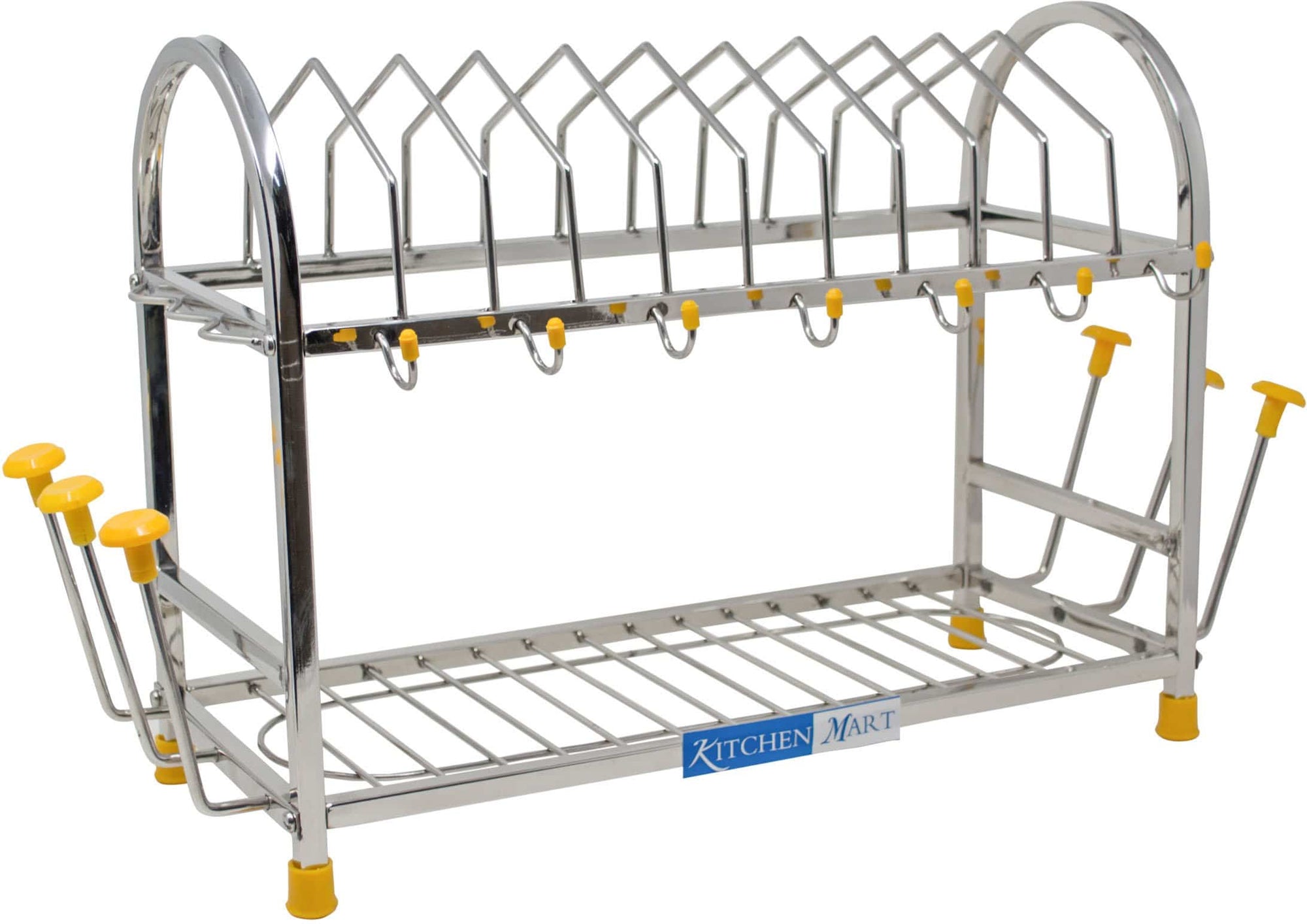 Kitchen Mart Stainless Steel kitchen rack (5 in 1) - KITCHEN MART