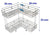 Kitchen Mart Stainless Steel L-Shaped rack 2 tier - KITCHEN MART