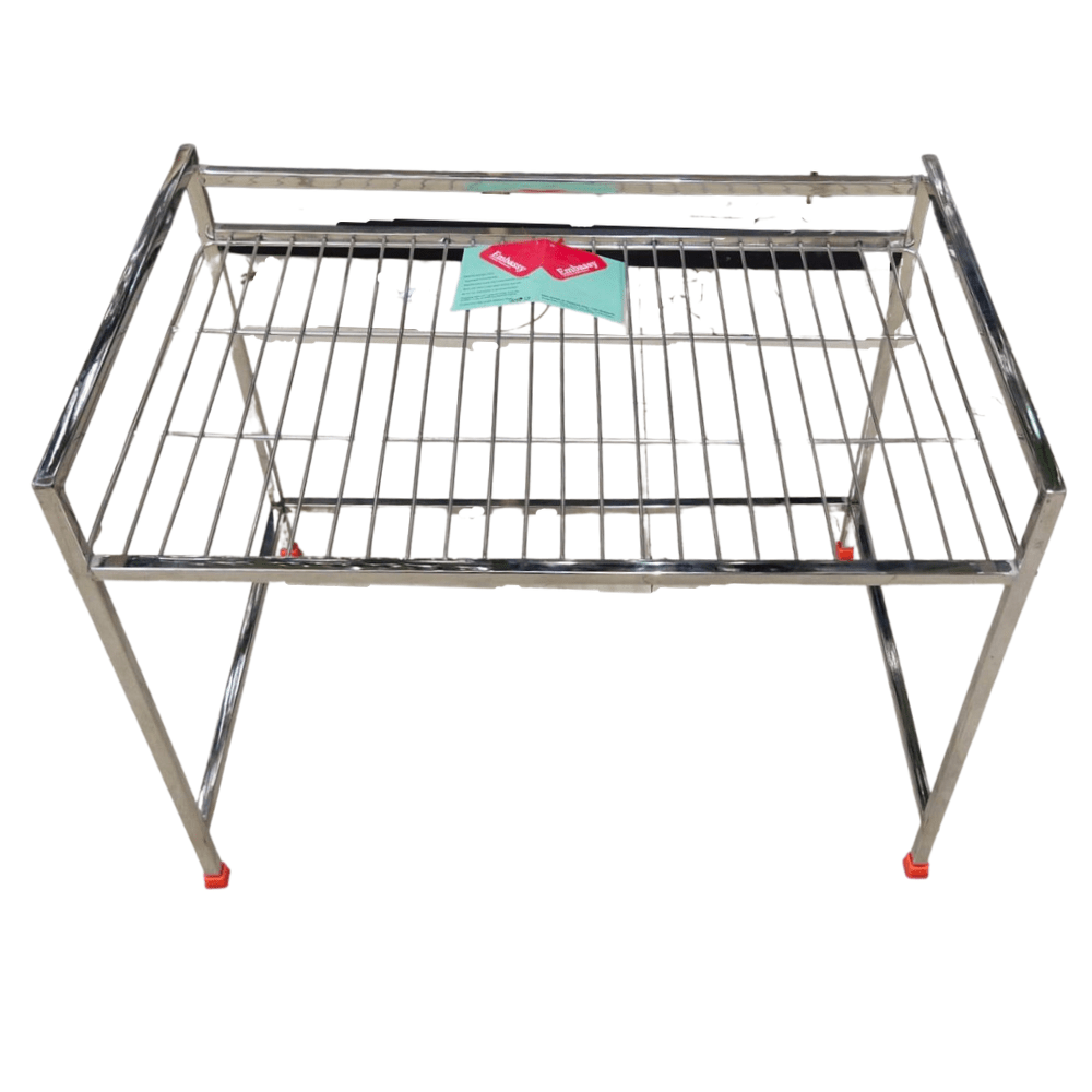 Kitchen Mart Stainless steel Microwave oven stand