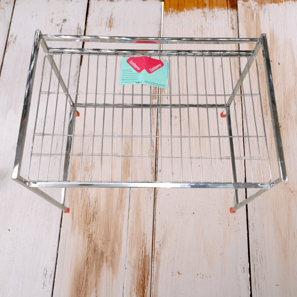 Kitchen Mart Stainless steel Microwave oven stand