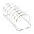 Kitchen Mart Stainless Steel Round Plate Rack / Stand, 1-Piece, Size - 6 (32 cms) - KITCHEN MART