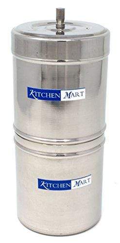 Kitchen Mart Stainless Steel South Indian Coffee Filter 11 (900ML Approx) (9 Cups) - KITCHEN MART
