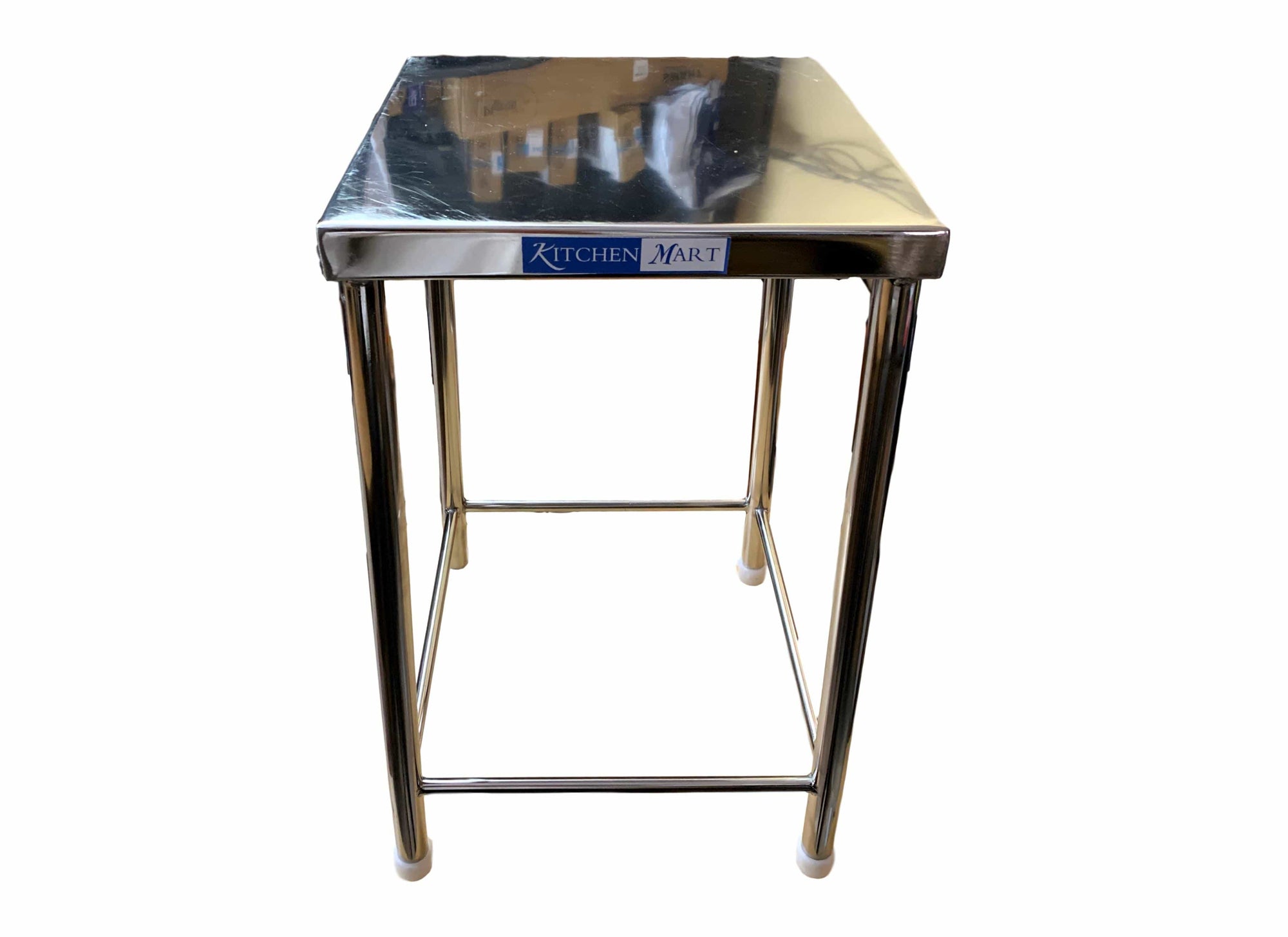 Kitchen Mart Stainless Steel Stool Heavy Duty ( 12 x 12 x 22 inch) - KITCHEN MART