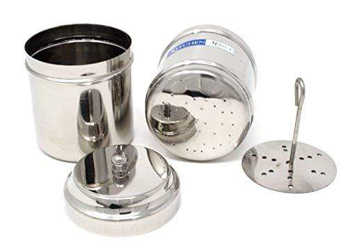 Kitchen Mart Stainless Steel with 1 Cup Capacity Coffee Filter (Silver) - KITCHEN MART