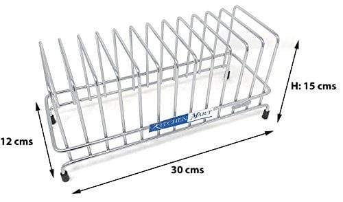 Kitchen Mart Steel Plate stand (12 Slots) - KITCHEN MART