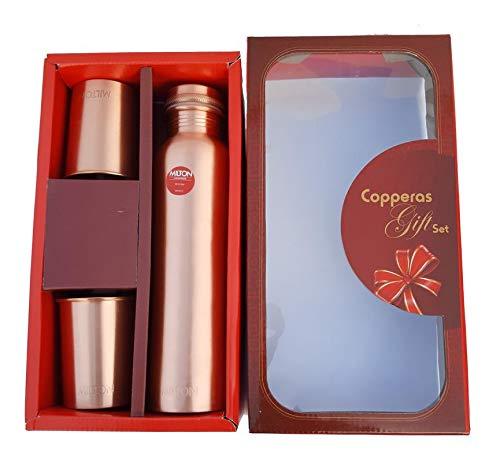 MILTON Floral Copper Printed Water Bottle Gift Set of 2, 930 ml Each, Lily  930 ml Bottle - Buy MILTON Floral Copper Printed Water Bottle Gift Set of  2, 930 ml Each,