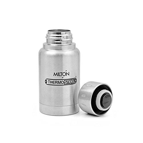 Milton Elfin Vacuum Flask, 160 ml (EC-TMS-FIS-0051_Silver) - KITCHEN MART