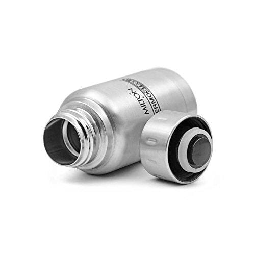 Milton Elfin Vacuum Flask, 160 ml (EC-TMS-FIS-0051_Silver) - KITCHEN MART