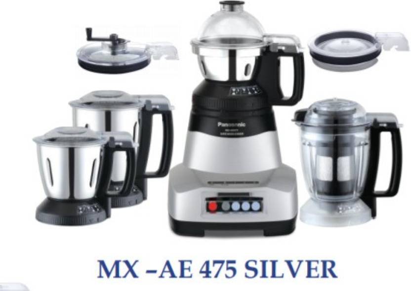 PANASONIC MONSTER MIXER GRINDER 750 WATTS, 4 JARS, MX-AE475