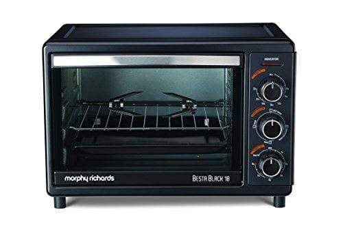 Morphy Richards OTG Besta 18-Litre Oven Toaster Grill (Black) - KITCHEN MART