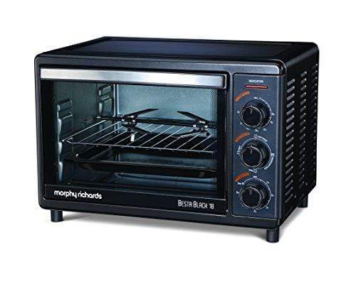 Morphy Richards OTG Besta 18-Litre Oven Toaster Grill (Black) - KITCHEN MART