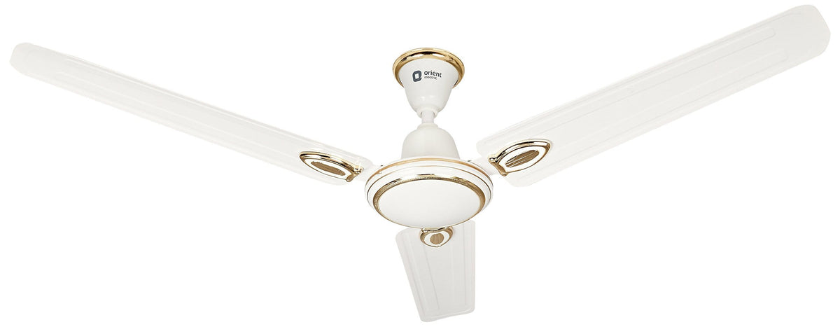 Orient Electric Pacific Air Decor 1200mm Decorative Ceiling Fan (White) - KITCHEN MART