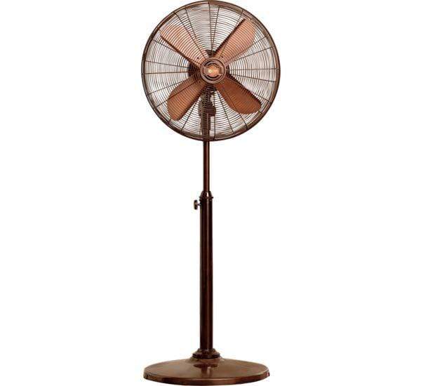Orient Electric Pedestal Fan STAND 35 400MM (RUBBED BRONZE, BROWN