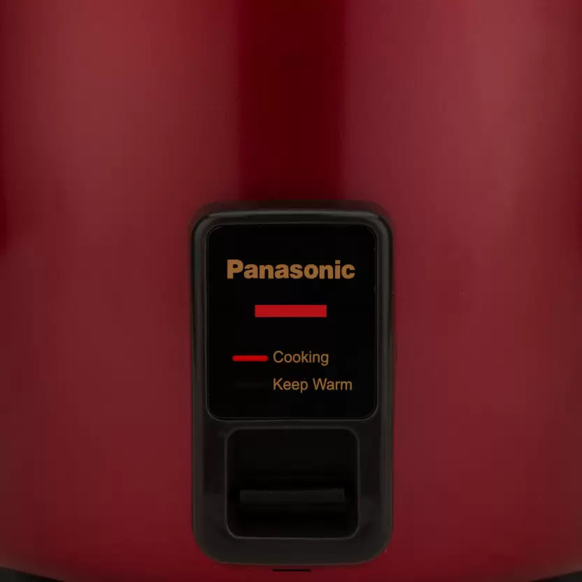 Panasonic SR-WA10HS Automatic Rice Cooker Warmer/Steamer (0.5Kg Cooked Rice) 450watt (Burgundy)