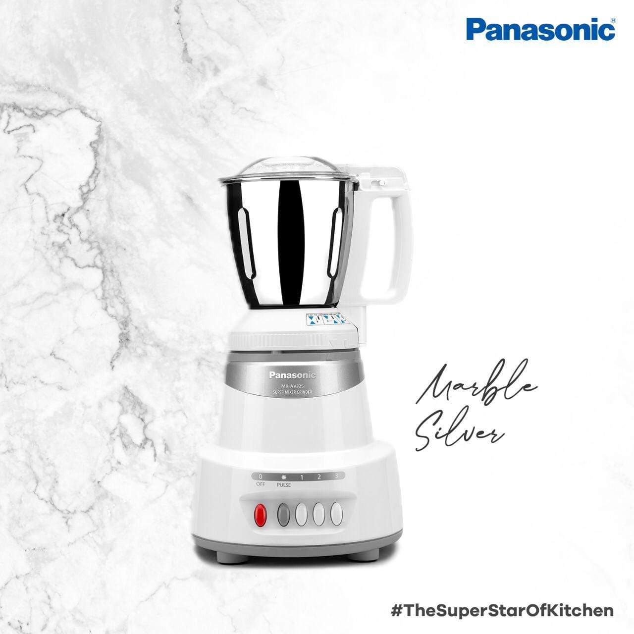 Panasonic Elements Super Mixer Grinder MX-AV325, 3-Jars Panasonic Elements Super Mixer Grinder MX-AV325, 3-Jars
