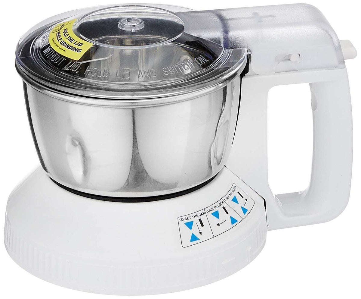 Panasonic MX-AC360S-H 550-Watt 3-Jar Super Mixer Grinder (Grey) ISI Certified - KITCHEN MART