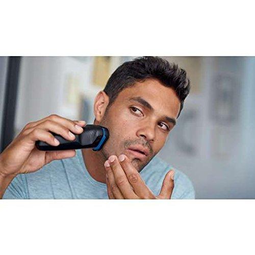 Philips S1030/04 Wet and Dry Electric Shaver (Black) - KITCHEN MART