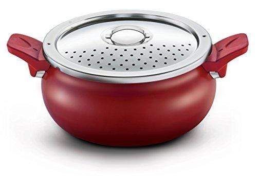Pigeon All in One Super Cooker, 5 litres, Red - KITCHEN MART