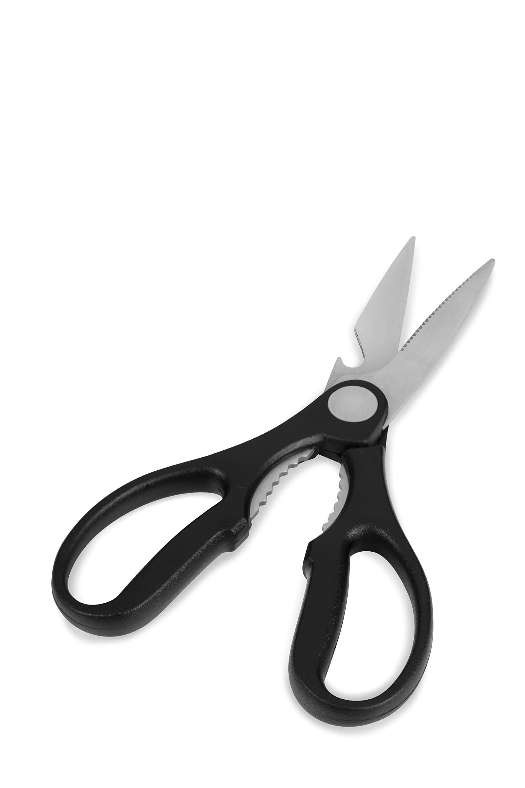 Pigeon by Stovekraft Stainless Steel Multi Purpose Kitchen Scissors (Black and Steel) - KITCHEN MART