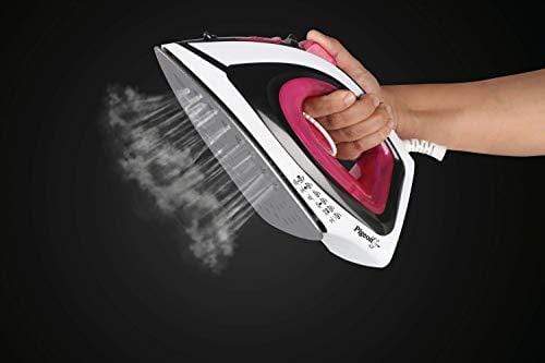 Pigeon by Stovekraft Vigour Max Steam Iron Press Box. Automatic Electric Iron for Wrinkle Free Clothes (1600 Watt) - KITCHEN MART