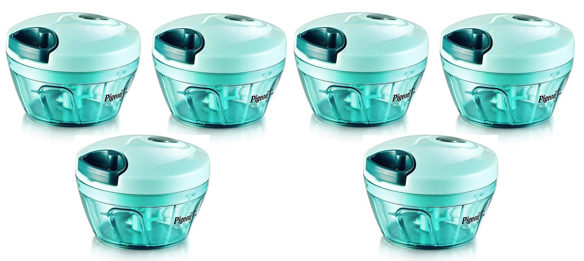 Pigeon Handy Chopper with 3 Blades, Green - KITCHEN MART