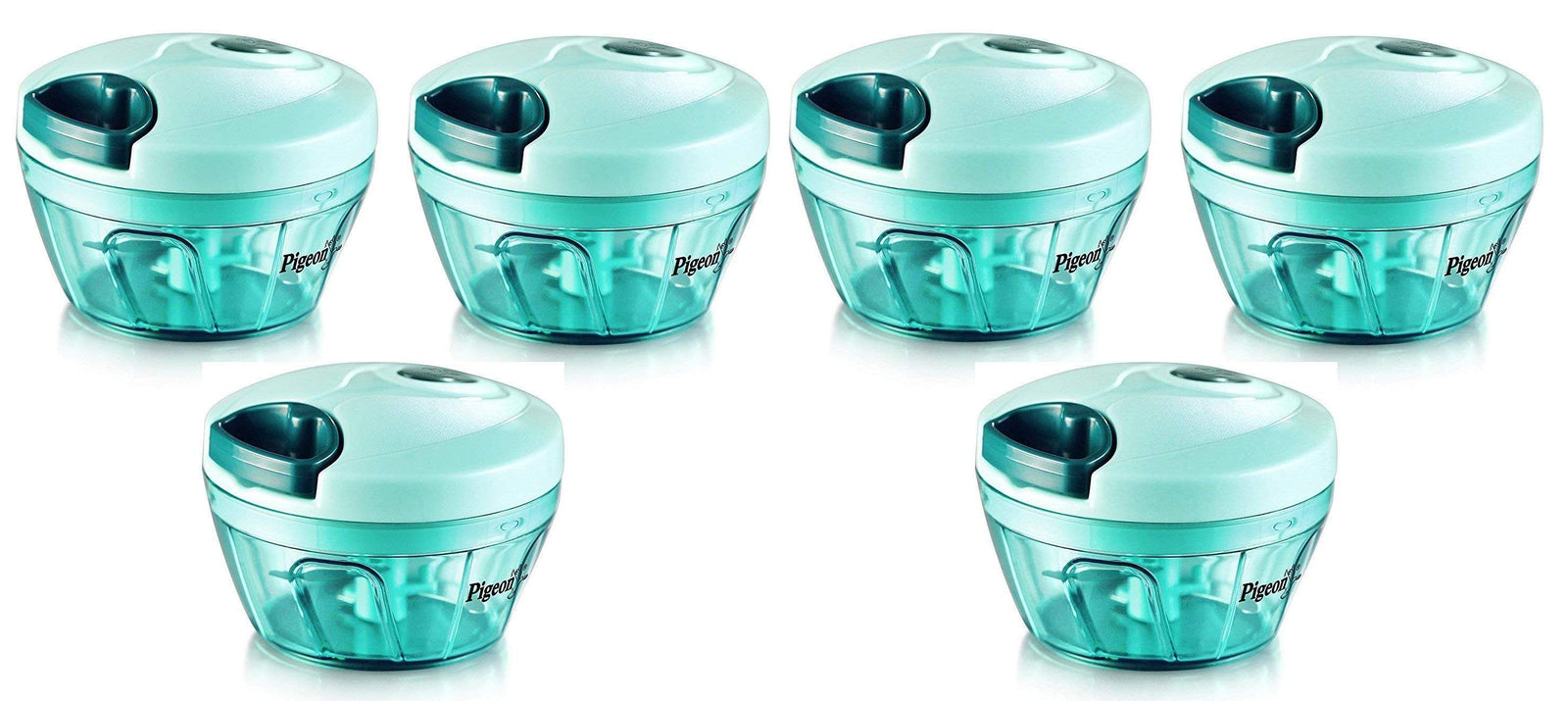 Pigeon Handy Chopper with 3 Blades, Green - KITCHEN MART