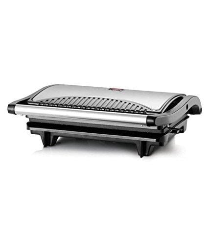 Pigeon Sandwich Griller & Pannini Maker 2 Slice 700Watts - Black - KITCHEN MART